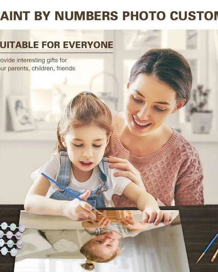 Custom Family Portrait Artistry: DIY Oil Painting Set with 24/36 Vibrant Colors