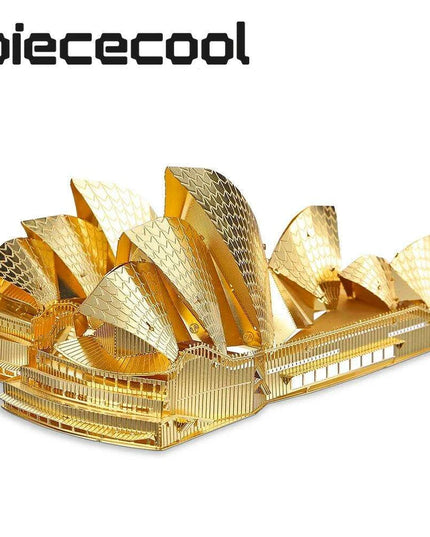 Sydney Opera House 3D Metal Puzzle Kit - Elegant DIY Model for Creative Minds