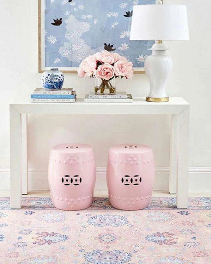 Elegant Vintage Pink French-Inspired Large Area Rugs for a Luxurious Home