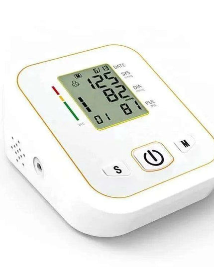 Smart Voice-Controlled Digital Arm Blood Pressure Monitor for Home Health Management