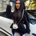 Stylish White Hooded Bodycon Mini Dress with Trendy Waist Tie for Spring