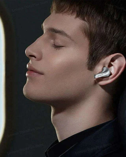 Lenovo LP5 True Wireless Earbuds - Superior Sound Quality, Sweat-Resistant, Active Noise-Cancellation