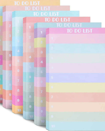 Kawaii-Inspired Colorful Sticky Note Collection for Whimsical Organization