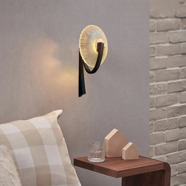 Trend Lighting Novelty LED Wall Lamp, Gold & Black, 3000K Glow