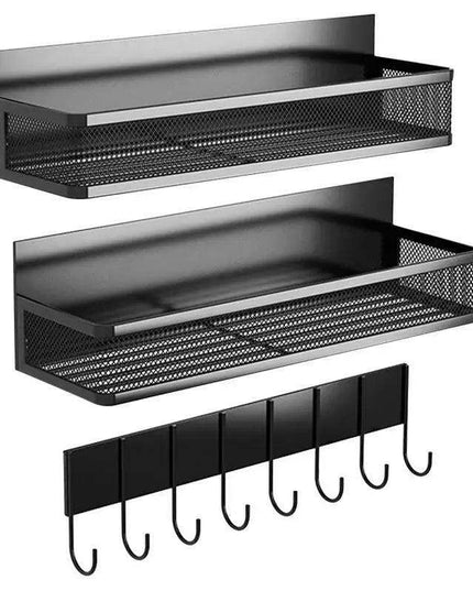 Magnetic Spice and Towel Holder for Kitchen Organization