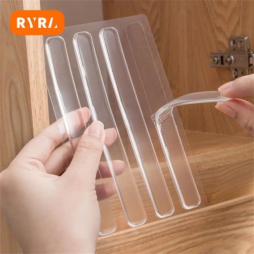 QuietGuard Soundproof Silicone Door Strip - Self-Adhesive Protector for a Peaceful Home