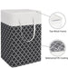 Oversized Waterproof Laundry Basket with 75L Capacity and Ergonomic Handles