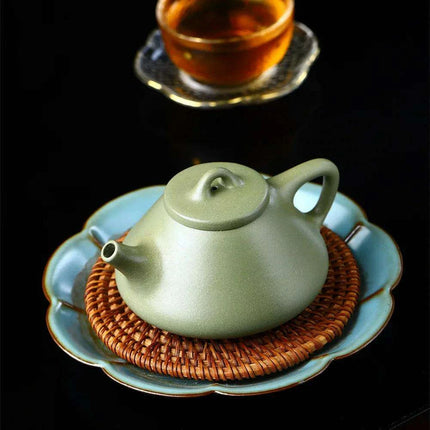Handcrafted 200ml Authentic Purple Clay Teapot - Experience the Essence of Chinese Tea Tradition