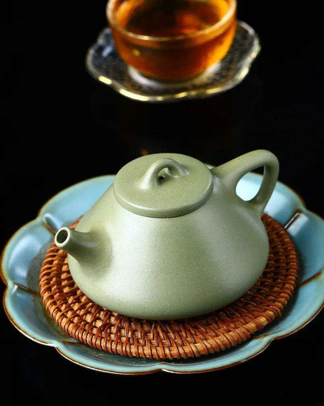 Handcrafted 200ml Authentic Purple Clay Teapot - Experience the Essence of Chinese Tea Tradition