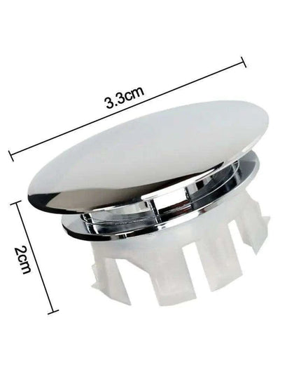 Chic Copper Sink Overflow Cover Plate - Long-Lasting Anti-Corrosion Solution