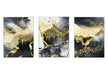 Elegant Golden Marble Canvas Art: Luxurious Accent for Stylish Home Decor