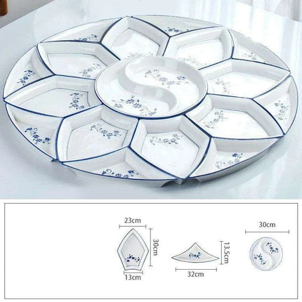 Sophisticated Elegance: Stunning Ceramic Tableware Set for Upscale Dining