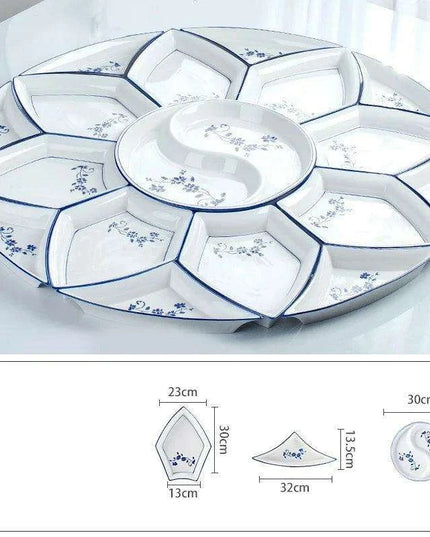 Sophisticated Elegance: Stunning Ceramic Tableware Set for Upscale Dining