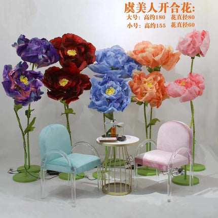 Home Decor Artificial Silk Automatic Opening Closing Mechanical Flower Simulation Flowers Christmas Party Wedding Decoration home-decor-artificial-silk-automatic-opening-closing-mechanical-flower-simulation-flowers-christmas-party-wedding-decoration