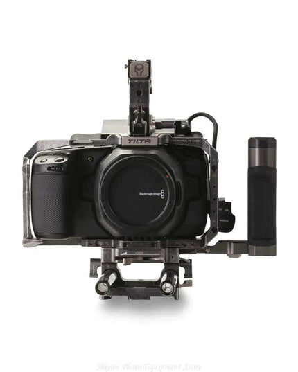 TILTA Gray Camera Cage Kit with Follow Focus for BMPCC 4K 6K - Cinema Essentials