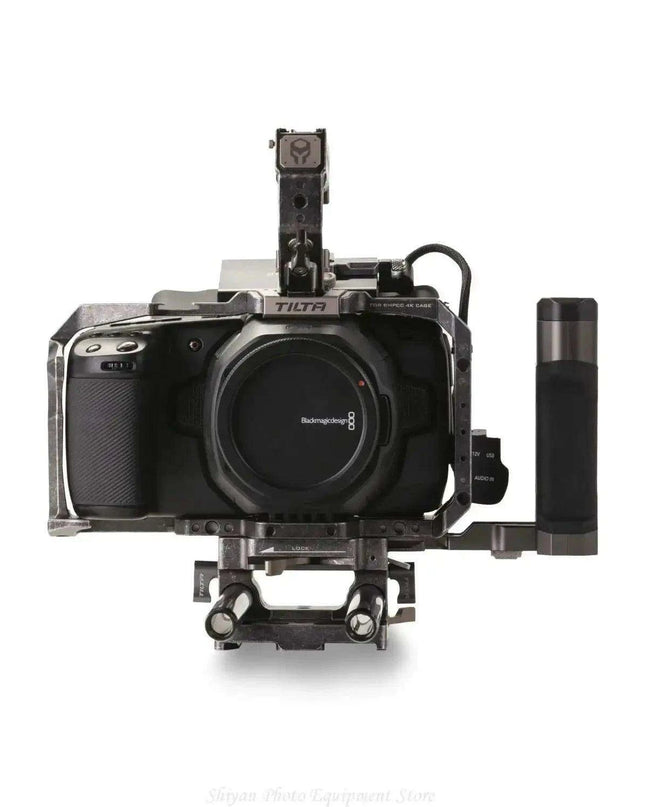 TILTA Gray Camera Cage Kit with Follow Focus for BMPCC 4K 6K - Cinema Essentials