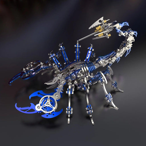 Dynamic 3D Scorpion King Metal Art Kit - Creative DIY Home Accent