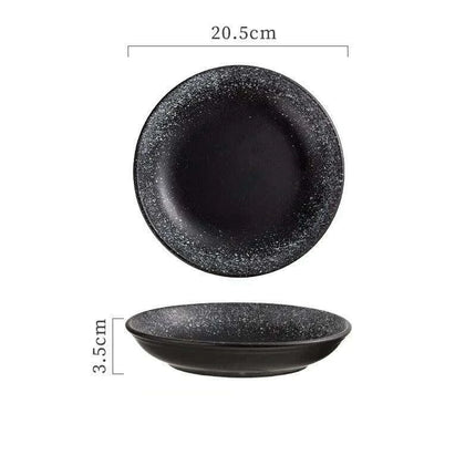 Sleek Japanese-Style Deep Ceramic Serving Bowls for Soups, Salads, and Rice Dishes