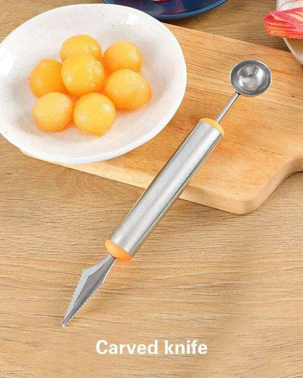 Creative Fruit Carving Knife Set with Artistic Apple Design - Elevate Your Presentation