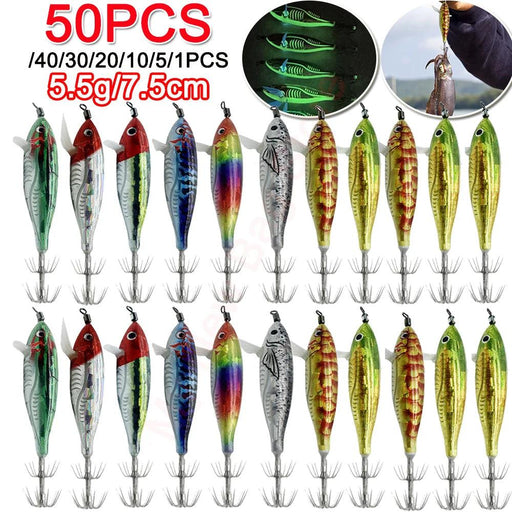 Laser Glow Egi Lure: Premium Illuminated Bait for Cephalopod Fishing