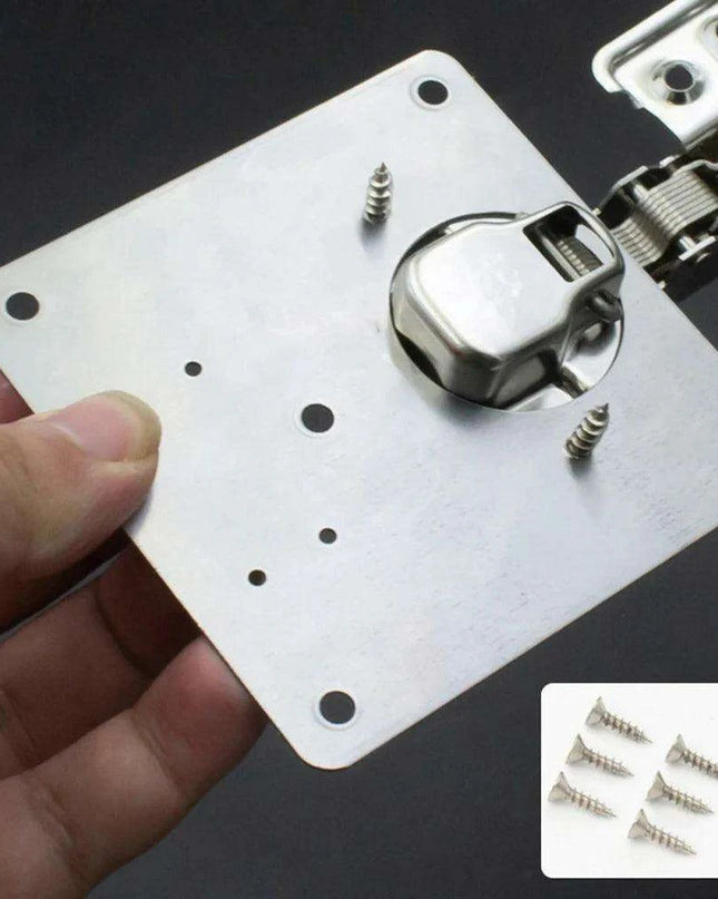 Stainless Steel Hinge Repair Tool Kit for Effortless Cabinet and Wardrobe Solutions