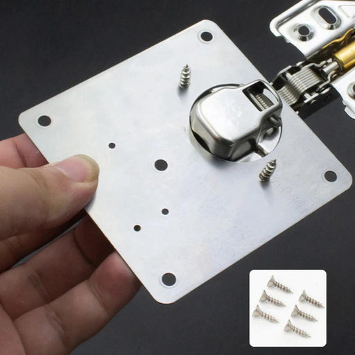 Stainless Steel Hinge Repair Tool Kit for Effortless Cabinet and Wardrobe Solutions