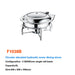 Gourmet Stainless Steel Buffet Chafing Dish Set with Advanced Warming System