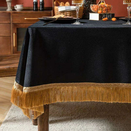 Elegant Tassel Table Linen Set for Upscale Dining Affairs