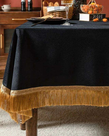 Elegant Tassel Table Linen Set for Upscale Dining Affairs