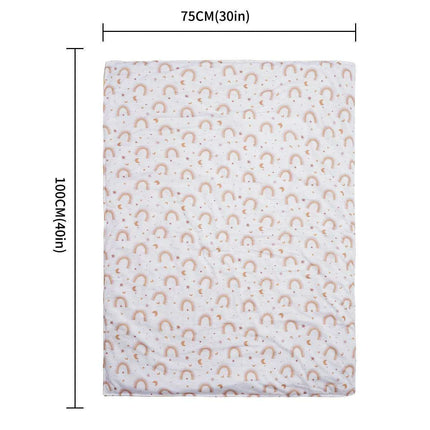 Luxurious Minky Dot Infant Swaddle Blanket - Unisex Comfort Wrap