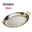 40x26xH5cm Golden