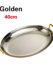 40x26xH5cm Golden