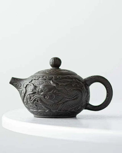 Exquisite Yixing Purple Clay Teapot for True Tea and Coffee Aficionados