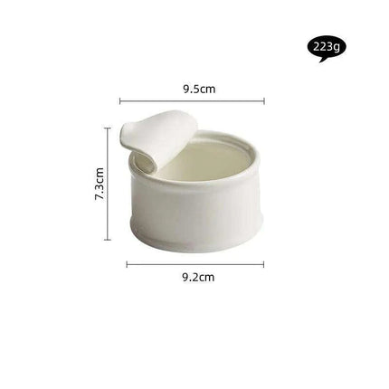 Sophisticated Ceramic Bowl and Saucer Set for Gourmet Dining Experience