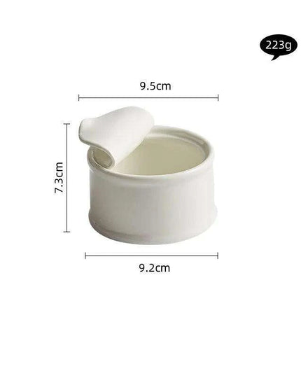 Sophisticated Ceramic Bowl and Saucer Set for Gourmet Dining Experience