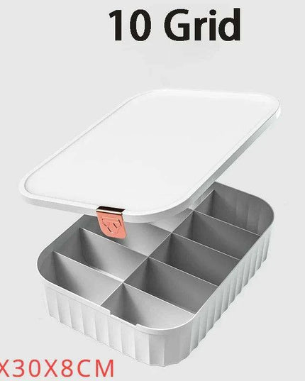 Versatile Closet Storage Organizer with Multi-Compartment Design