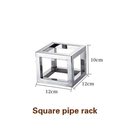 Elegant Stainless Steel Tea Buffet Stand for Sophisticated Entertaining