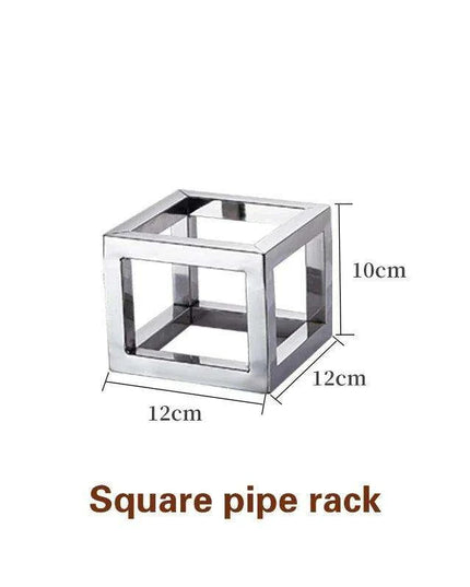 Elegant Stainless Steel Tea Buffet Stand for Sophisticated Entertaining