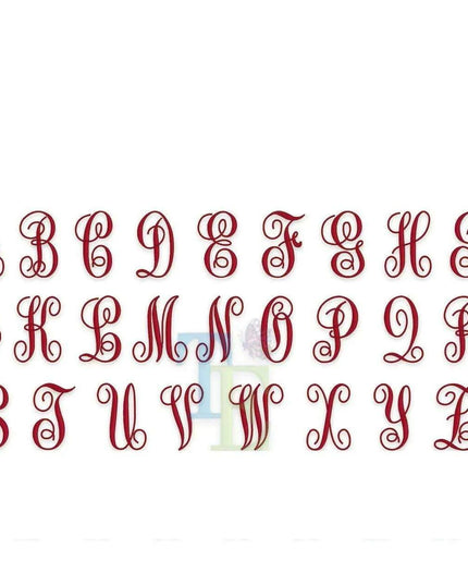 Elegantly Embroidered Camellia Monogrammed Cocktail Napkin Set - A Touch of Victorian Luxury for Your Table