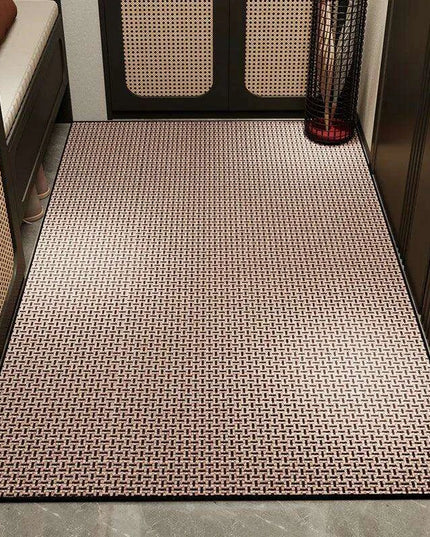 Luxury Quick-Dry Anti-Slip Linen Doormat for Enhanced Safety and Style
