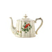 Sophisticated Bone China Tea and Coffee Set with Gold Accents - 800ml Teapot and 220ml Cups