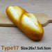 Elegant Artificial French Baguette Home Decor for Kitchen and Display