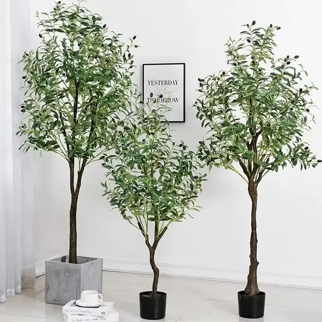Shop1105754435 Artificial Olive Trees - Realistic Indoor Decor