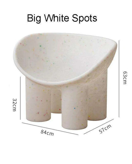 Chic Nordic Roly Poly Lounge Chair for Stylish Comfort