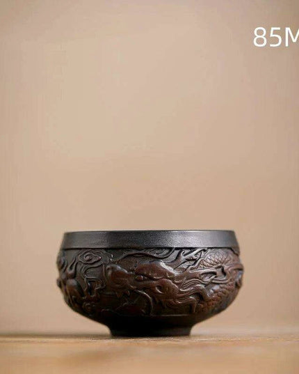 Handcrafted 85ML Jianshui Purple Pottery Tea Set