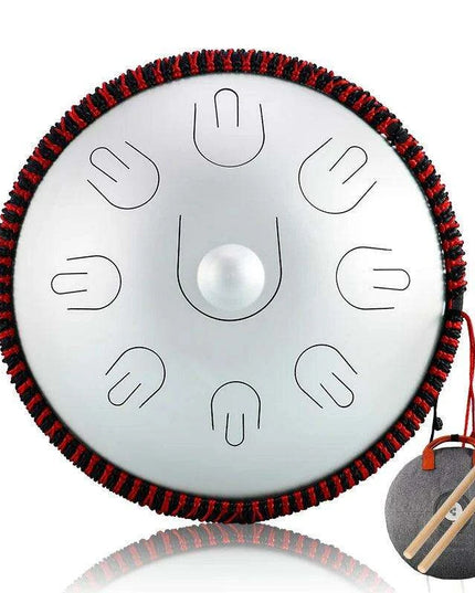 Ethereal 16 Inch D Minor Handpan Steel Drum Set - Your Harmonious Music Companion