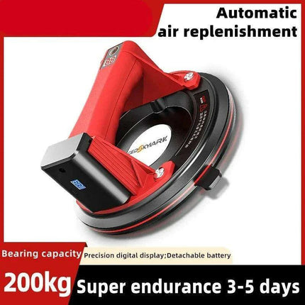 Industrial-Grade Electric Vacuum Suction Cup with 4000mAh Battery and 200kg Load Capacity