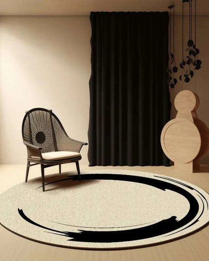 Elegant Abstract Art Area Rug for Stylish Home Interiors