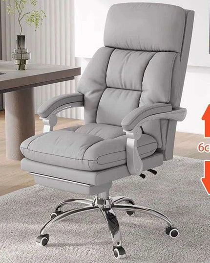 Ultimate Comfort Ergonomic Gaming Chair with Footrest and 360-Degree Swivel Action