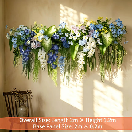 Artificial Green Plant Wall Hanging Decor, Simulation Plant Vine Water